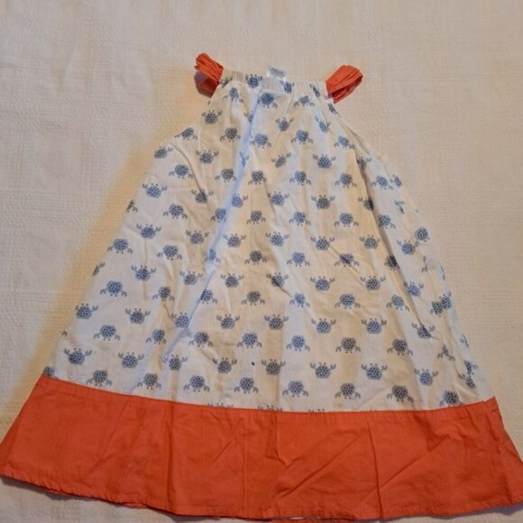 Gymboree girls size 2T Cute on the Coast crab print sleeveless dress VGUC - Picture 4 of 4